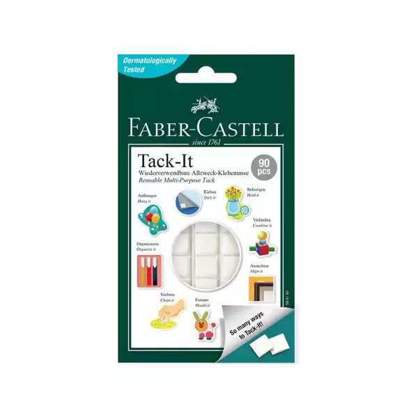 Faber Castell Kreativna traka Faber Castell bela 50gr 1/90 589150 / 187091 ( B110 ) 