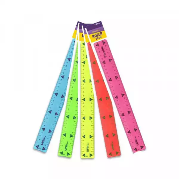 Lenjir 30cm flexibile u boji ( 8838 ) 