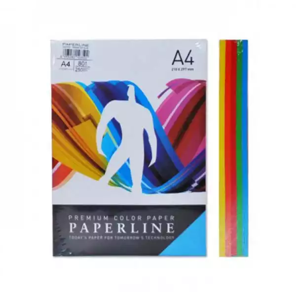 Fotokopir Fotokopir papir A4/80g mix neon 1/250 ( 2431 ) 