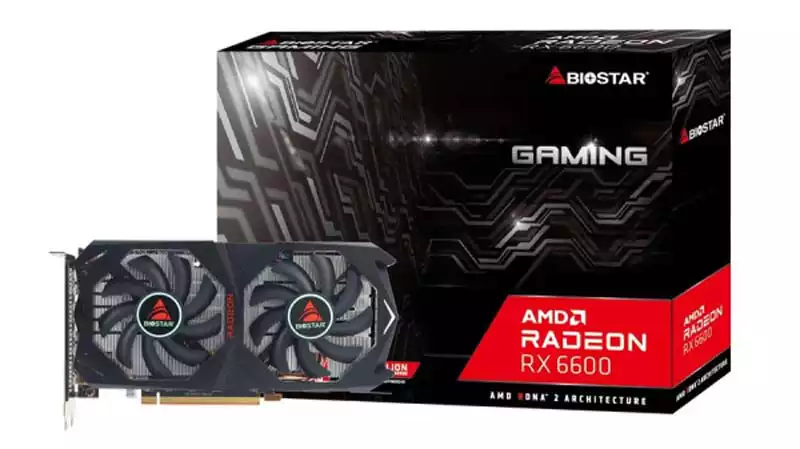 Grafička karta Biostar RX6600 8GB GDDR6 128bit HDMI/DP