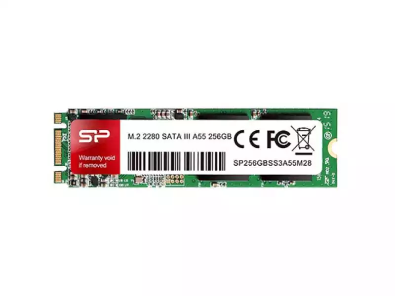 SSD M.2 Silicon Power 256GB SATA III A55 SP256GBSS3A55M28 560MB/s 530MB/s