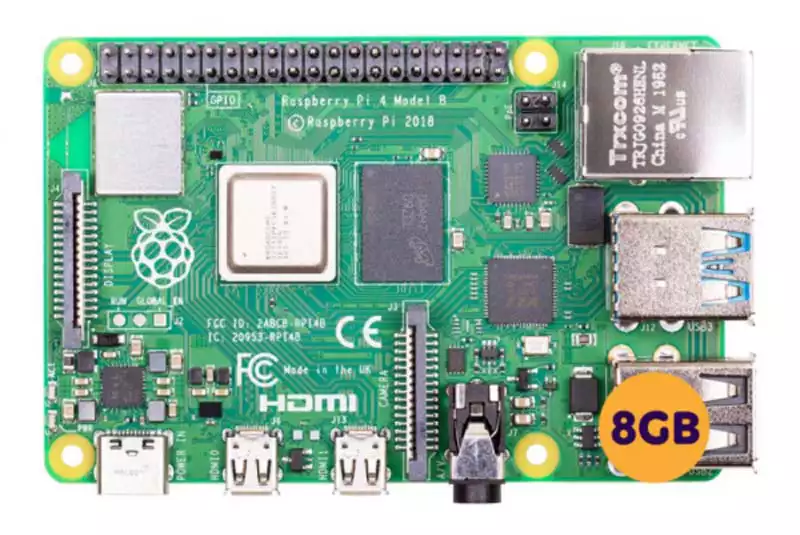 Mini računar Raspberry Pi 4 B 8GB