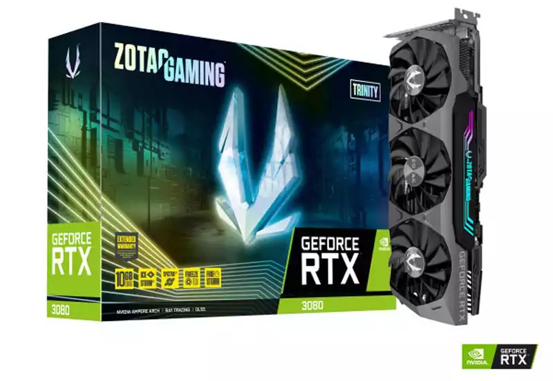 Grafička karta Zotac GAMING GeForce RTX 3080 Trinity 10GB DDR6 320 bit 3xDP/HDMI
