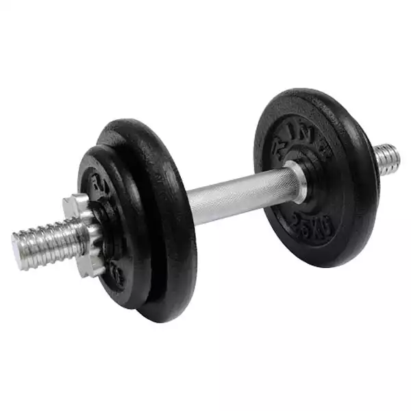 RING metalna bućica RXBUC10kg livena (Crna/Srebrna)