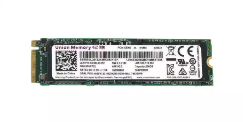 SSD M.2 NVMe 256GB Union Memory AM521 / 2240 Bulk
