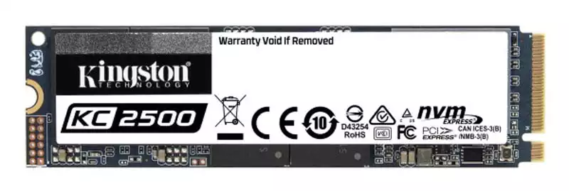 SSD M.2 NVMe 250GB Kingston SKC2500M8/250GB 3500MBs/1200MBs