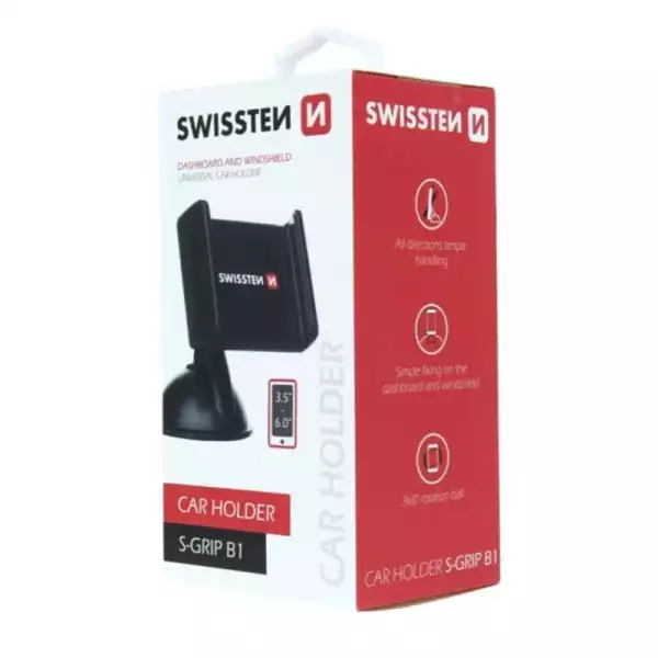 SWISSTEN Auto-drzac S-grip B1 (Crna)