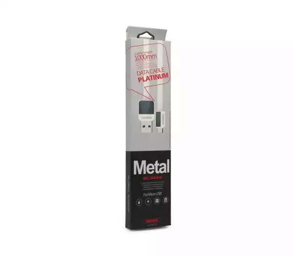 Kabl USB Platinum RC-044m Micro beli 1m , Remax