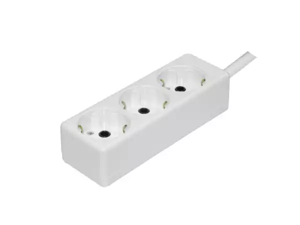 Produžni kabl Tehnoelektro PPK03-3/WH 3 utičnice, 3m