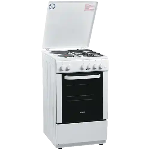 Električni šporet Vox GHB 522 širina 50cm/2x strujna ringla + 2x plinska ringla
