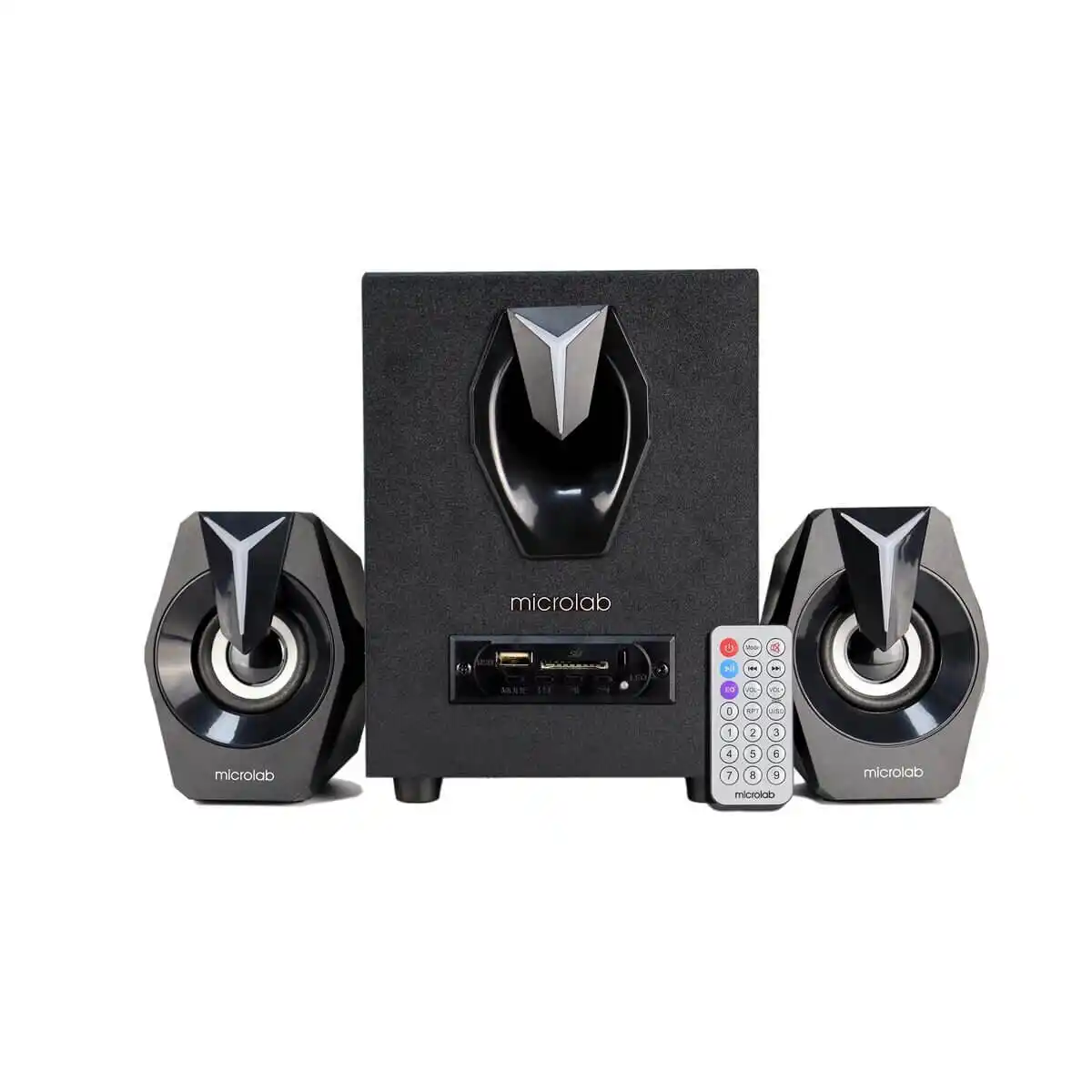 Zvučnik 2.1 Microlab G100BT11W/USB,SD,3.5MM, FM / RGB/ Daljinski