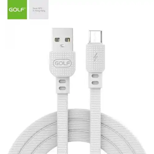 Kabl usb na mikro usb 1m Golf GC-66M beli