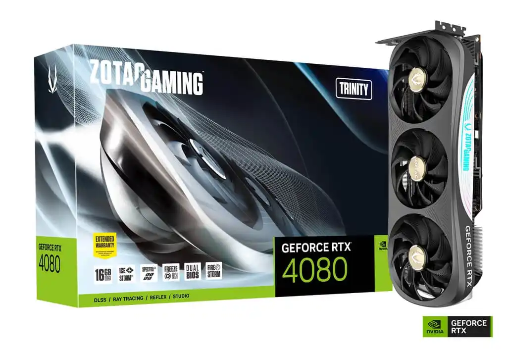 Grafička karta Zotac Gaming Geforce RTX 4080 Trinity 16GB DDR6X 256 bit 3xDP/HDMI