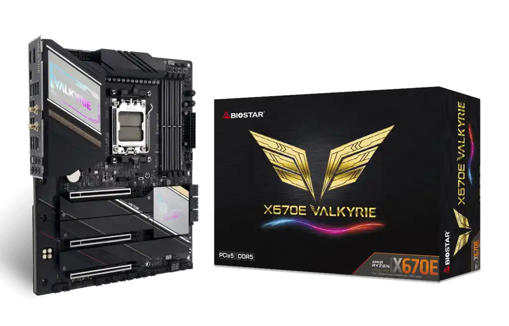 Matična ploča AM5 Biostar X670E Valkyre HDMI/DP/M.2