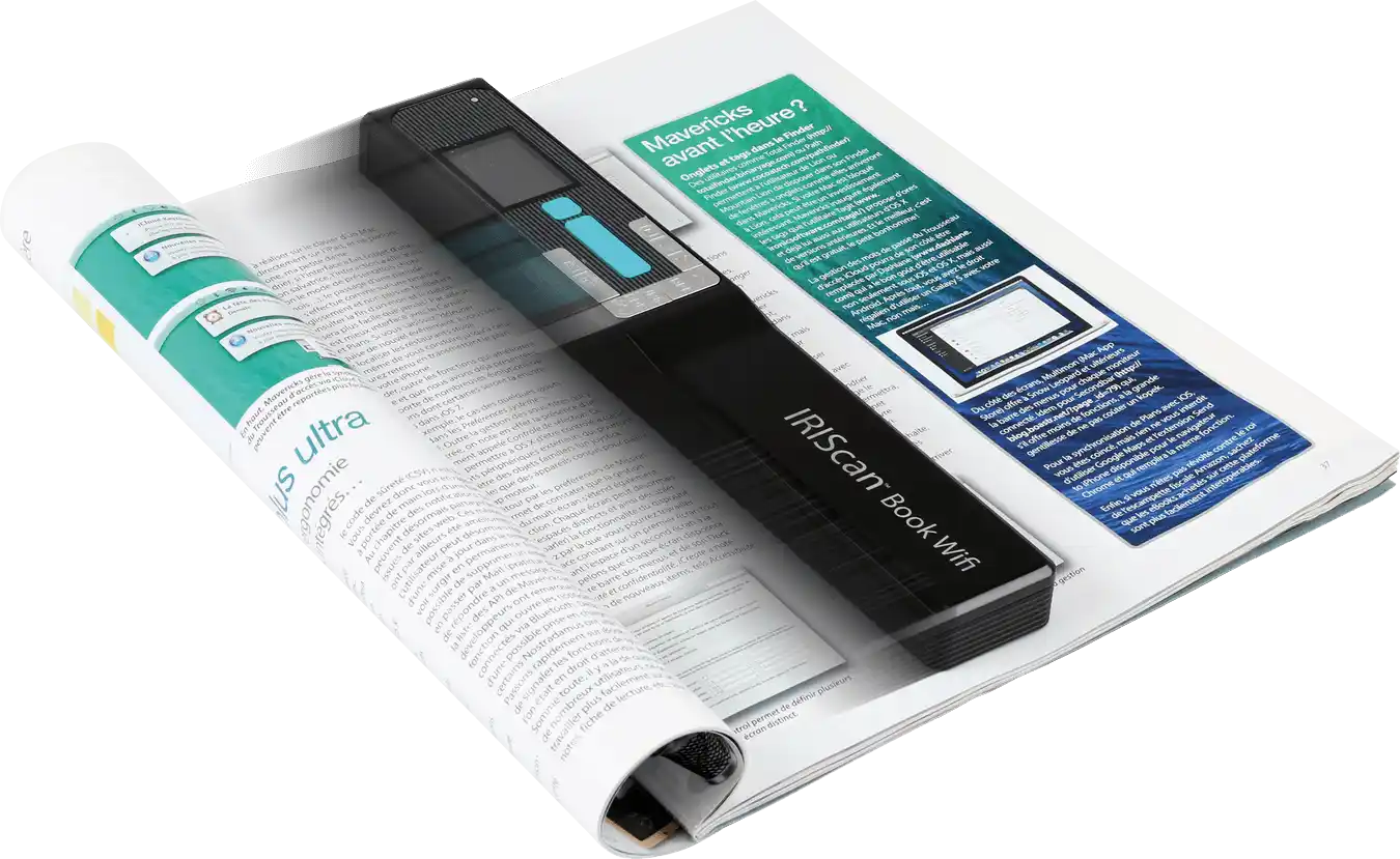 Skener ručni IRIScan Book 5 WiFi /30ppm/Battery Li-ion