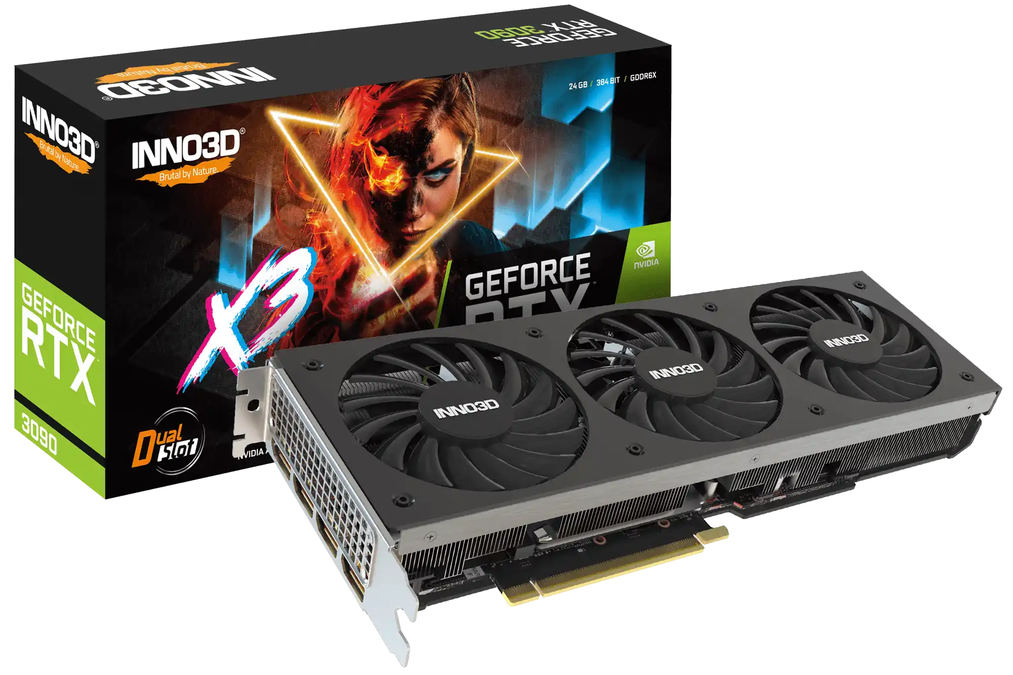 Grafička karta INNO3D GeForce RTX 3090 X3 384 bit 3xDP/HDMI