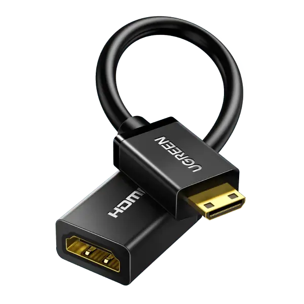 Adapter konverter Mini HDMI - HDMI M/F Ugreen