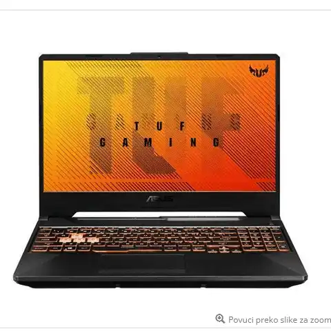 Laptop Asus TUF A15 FA506IHRB-HN080 15.6 FHD 144Hz/R5 4600H/8GB/NVMe 512GBGTX 1650 4GB/Backlit/Black
