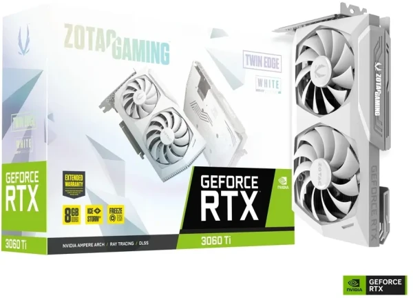 Grafička karta Zotac Gaming Geforce RTX 3060 TI Twin Edge White Edition 8GB DDR6 256 bit 3xDP/HDMI
