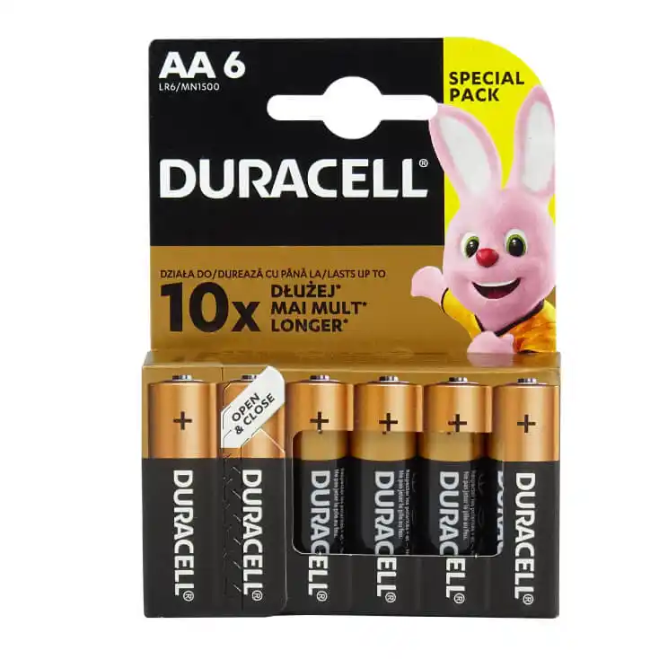 Baterija Duracell Basic AA 6/1  pakovanje