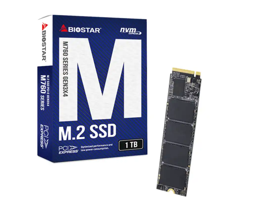 SSD M.2 NVME 1TB Biostar 2800MBs/1700MBs M760