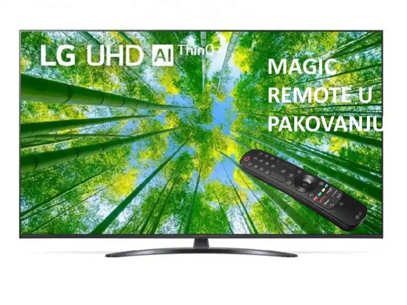 SMART LED TV 55 LG 55UQ81003LB  3840x2160/UHD/4K/DVB-T2/S2/C