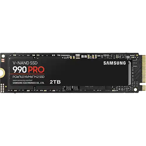 SSD M.2 NVME 2TB Samsung 990 Pro  MZ-V9P2T0BW 7450MBs/6900MBs