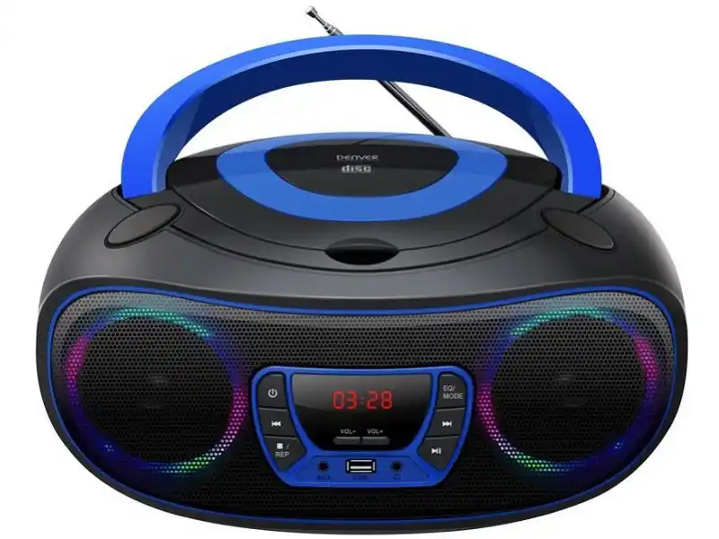 Radio CD Player Denver TCL-212 plavi bluetooth/USB