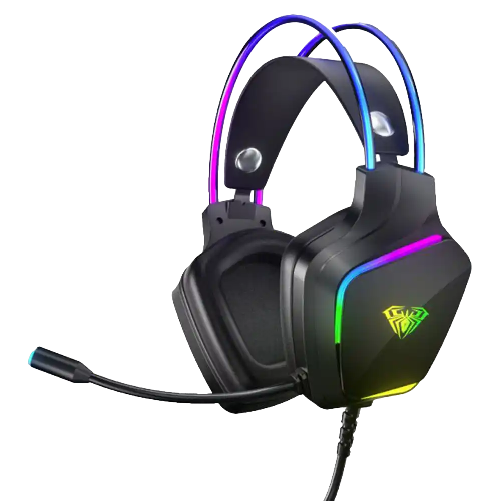 Slusalice sa mikrofonom AULA S502 USB RGB