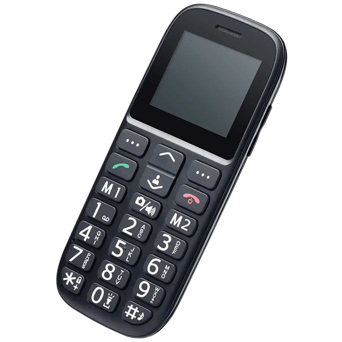 Mobilni telefon Meanit Veteran IV Plus crni