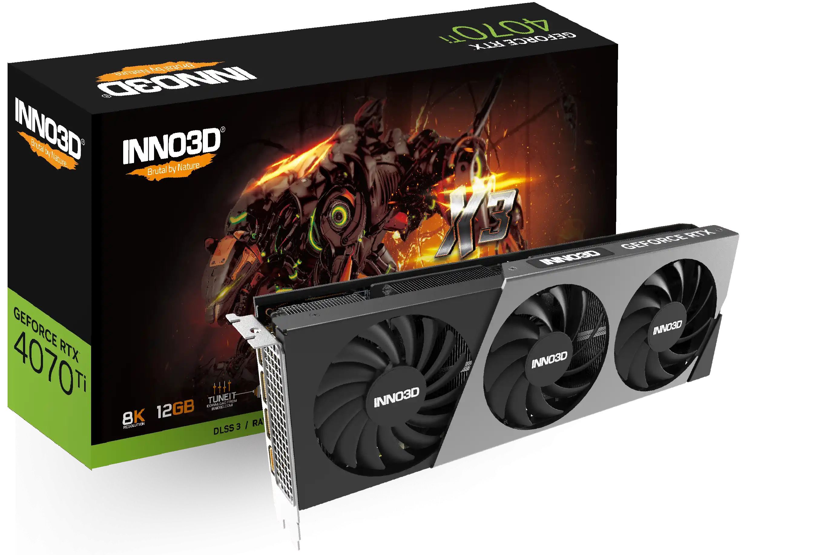 Grafička karta INNO3D GeForce RTX 4070 Ti X3 12GB