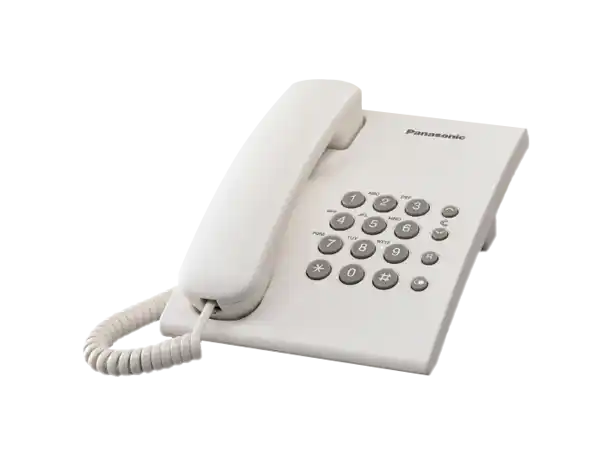 Stoni telefon Panasonic KX-TS500FXW Beli