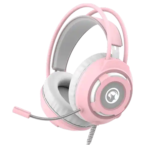 Slušalice sa mikrofonom Marvo HG8936 RGB Pink