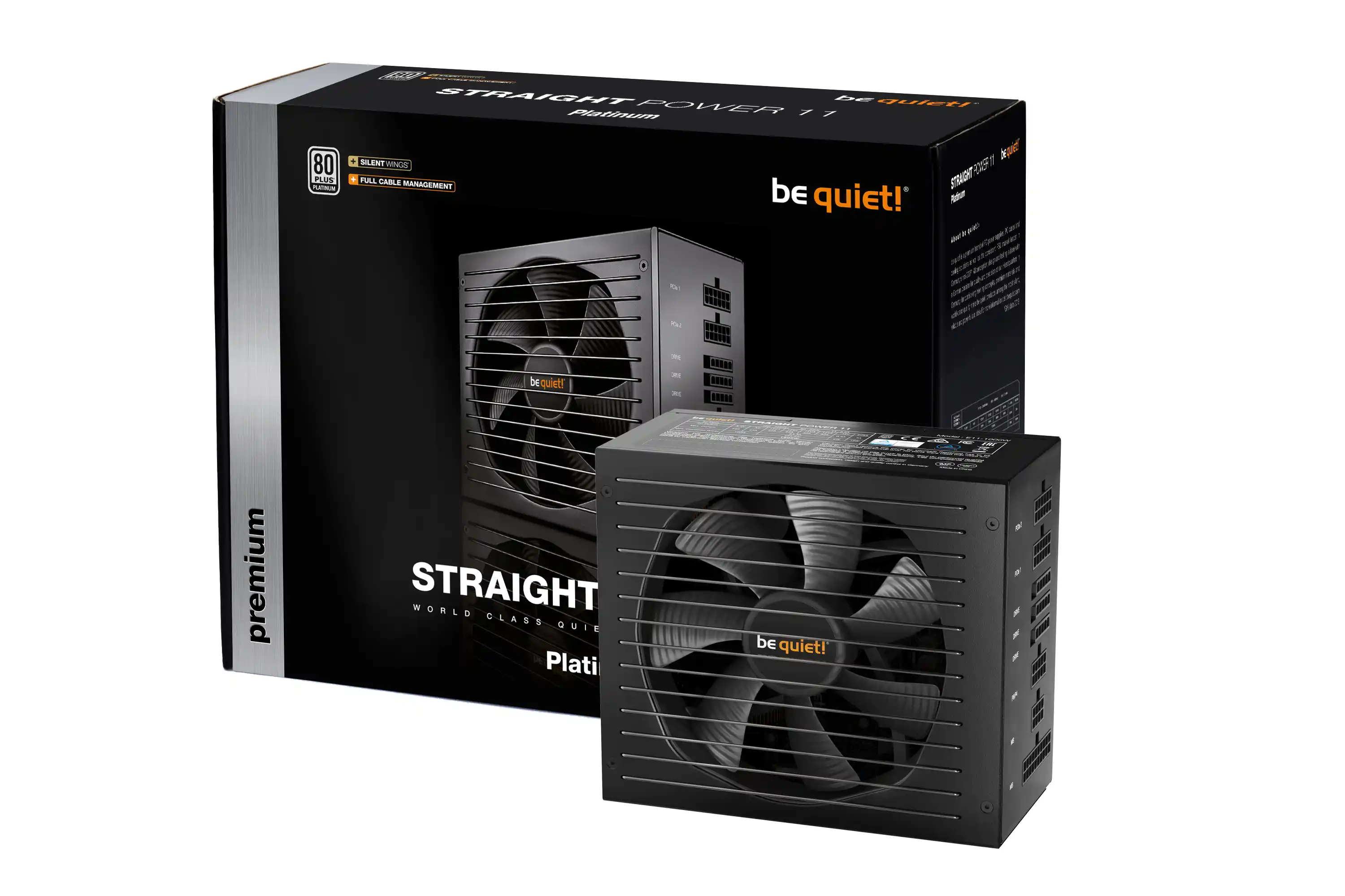 Napajanje Be Quiet Straight Power 11 Platinum 1000W BN309 Modularno