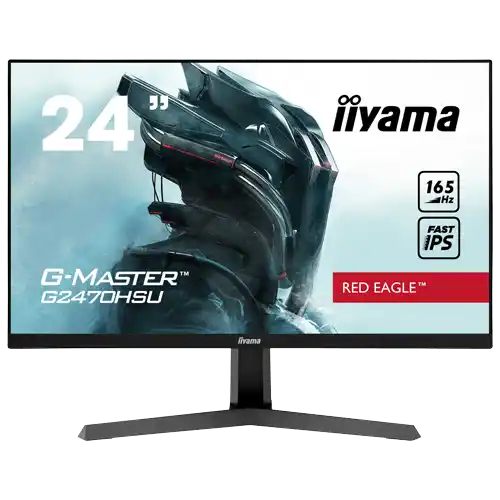 Monitor 24 Iiyama G2470HSU 1920x1080/Full HD/IPS/0.8ms/165Hz/HDMI/USB x2/DP