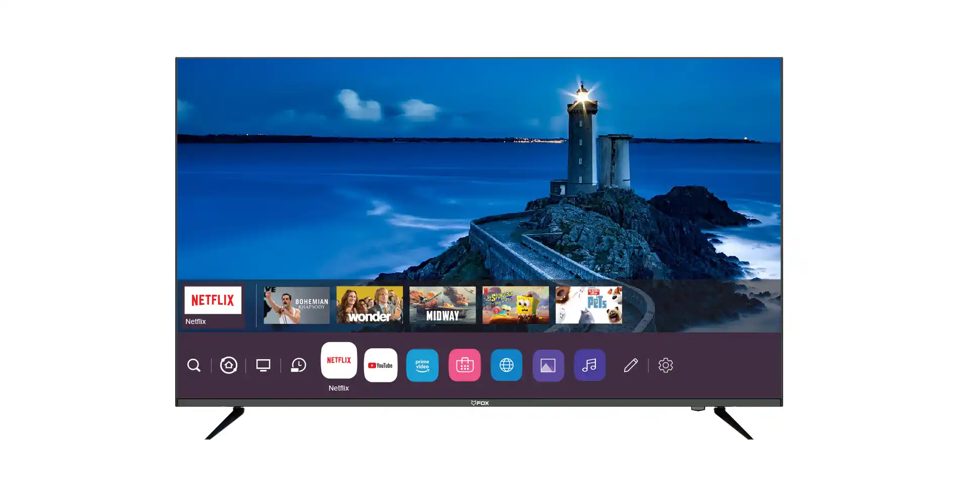 SMART LED TV 50 FOX 50WOS630E 3840x2160/UHD/4K/DVB-T2/S2/C webOS