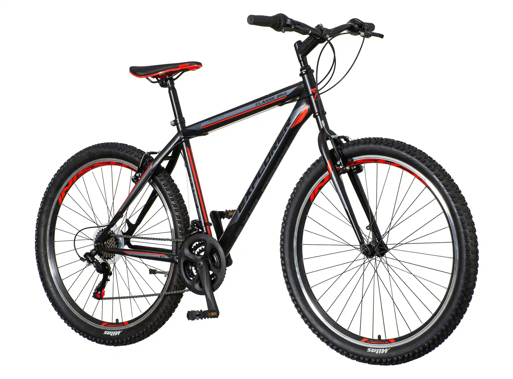Bicikla CLA274 MTB  27/20 explorer classic crveno crna