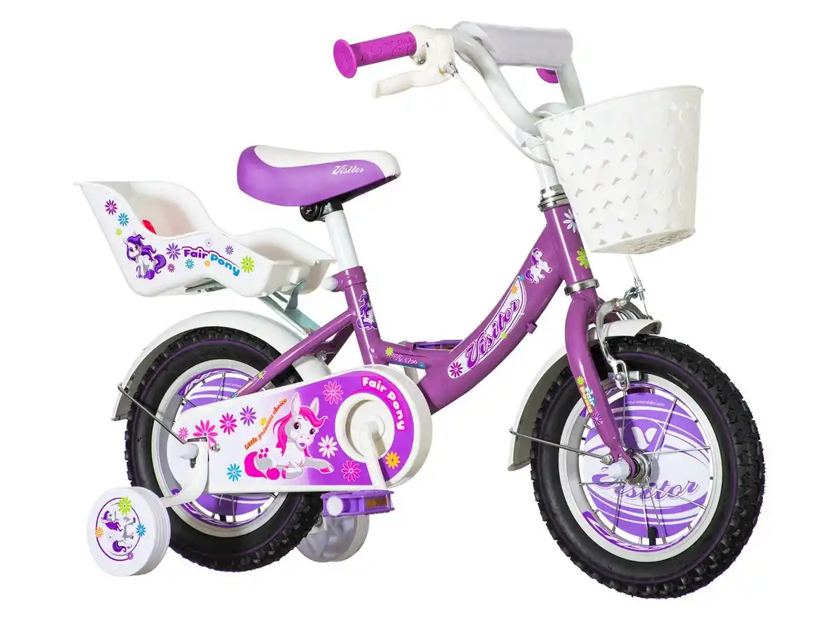 Bicikla PON120 12 Pony Dečija + set pomoćnih točkića