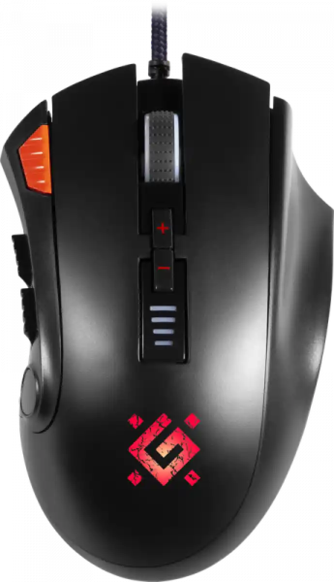 Miš Defender Oversider GM-917 12800 DPI RGB Crni