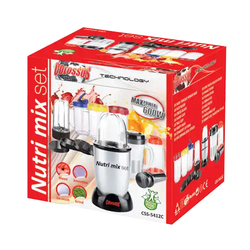 Blender Nutri mix Colossus CSS 5412 C/snaga 800W/7 posuda