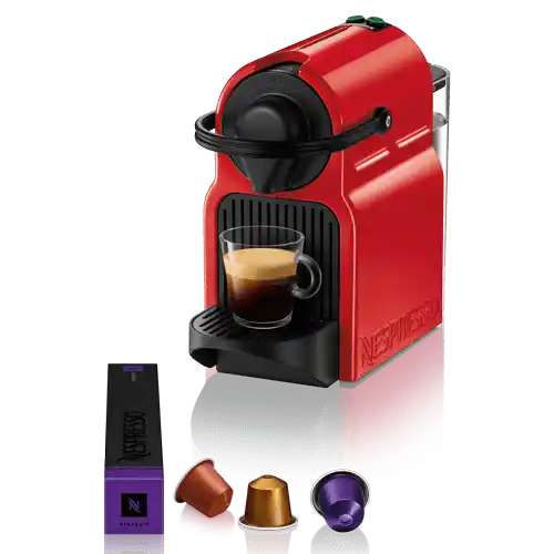 NESPRESSO Aparat za espresso kafu Inissia crvena