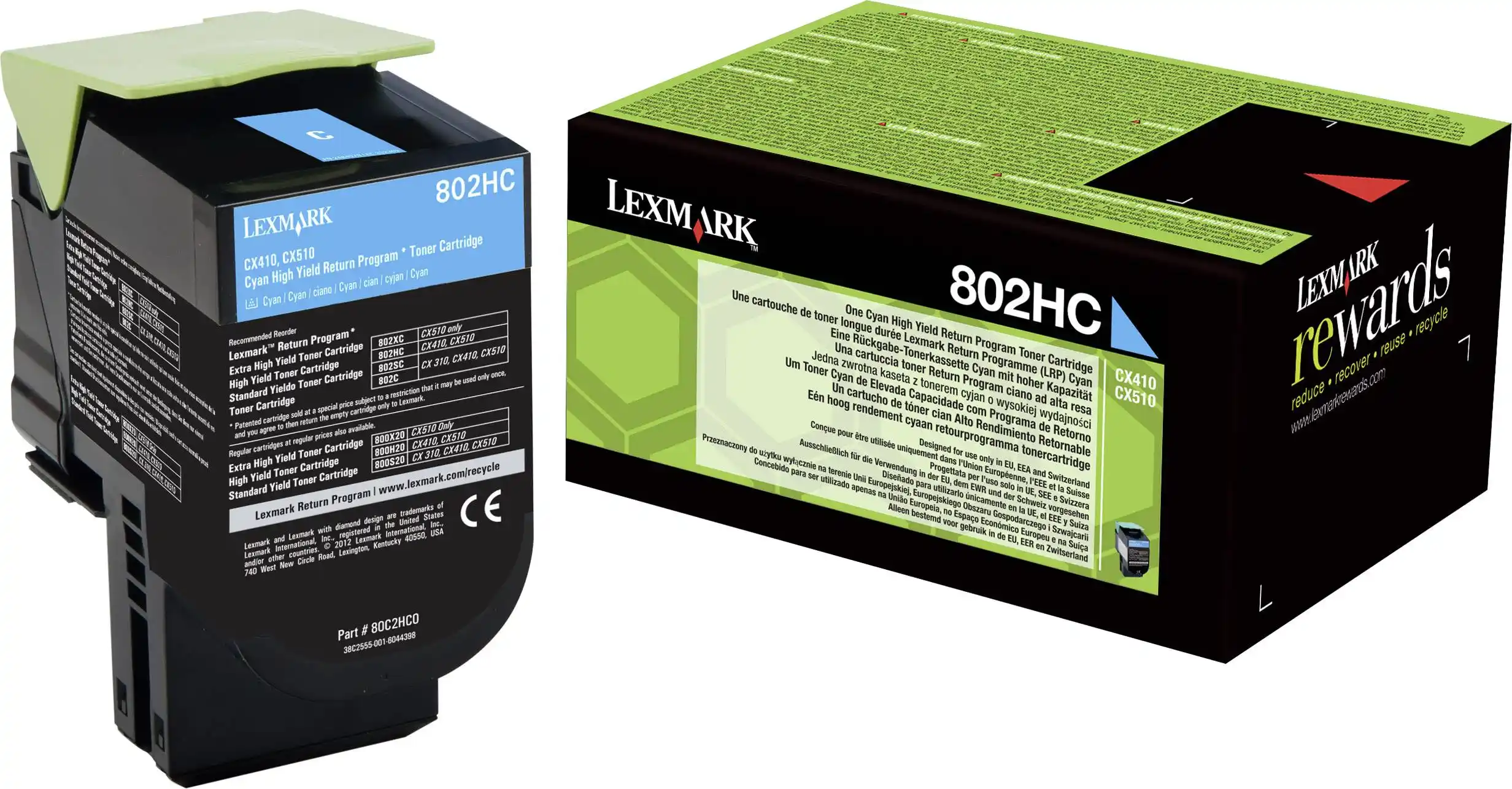 Toner Master Lexmark 80C2HK0/802HK (CX410/510) Black