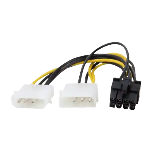 Kabl za napajanje VGA 8 pina na 2 x Molex Linkom