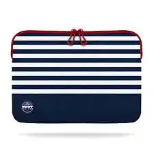 Torba za laptop Port LA MARINIERE MEM.FOAM SLEEVE 15.6 Navy/White