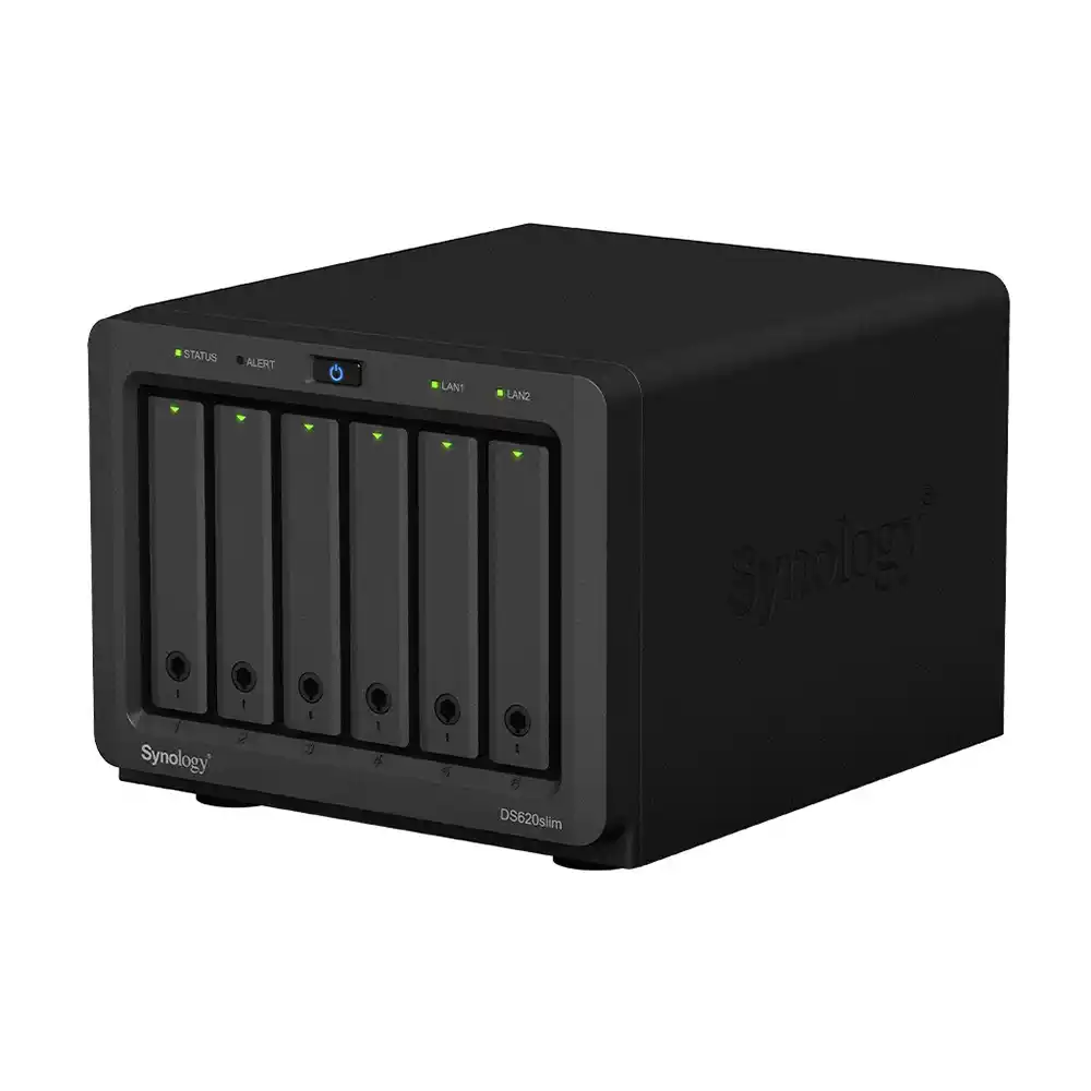 Storage Synology NAS DS-620slim 6 HDD/2xLan/2xUSB/RAM 2GB