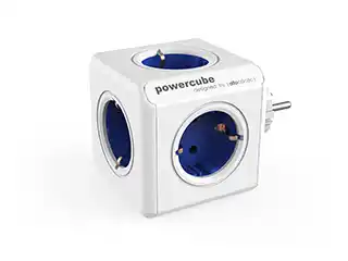 PowerCube Alldocube (1100BL/DEORPC) 5 X Schuko Plavi