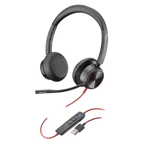 Slušalice sa mikrofonom Plantronics Blackwire 8225 M (Crna) 214408 01