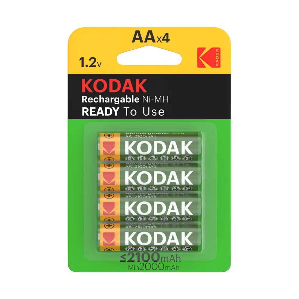 Punjiva baterija Kodak K955118 AA  HR6 2100 mAh   1/4