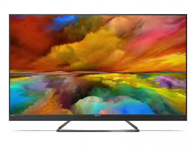 SMART QLED TV 50 SHARP 50EQ3 3840x2160/UHD/4K/DVB-T2/S2/C + Soundbar Sharp HT-SBW182