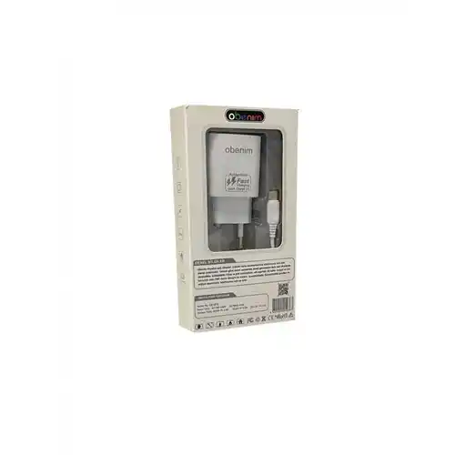 Kućni brzi punjač Obenim 3.0A 2u1 Type C sa Micro USB